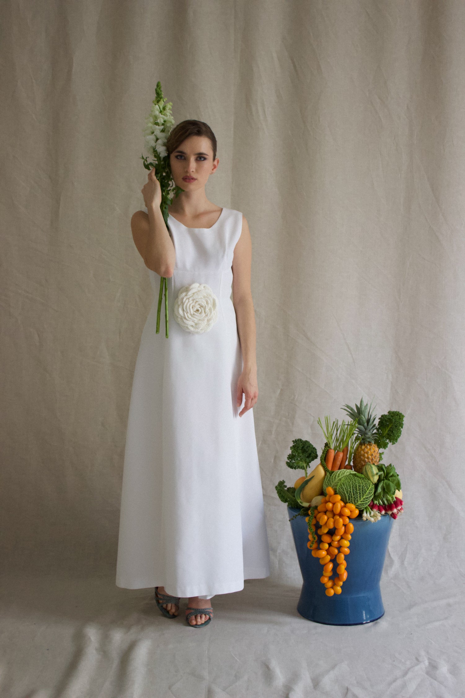 Robes de mariée vintage cérémonie mariage — STUDIO TERRE BLANCHE – Studio  Terre Blanche, image size:1500x2250